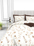 Tuscan Summer 100% Cotton King Size Bedsheet with 2 Pillow Covers -1